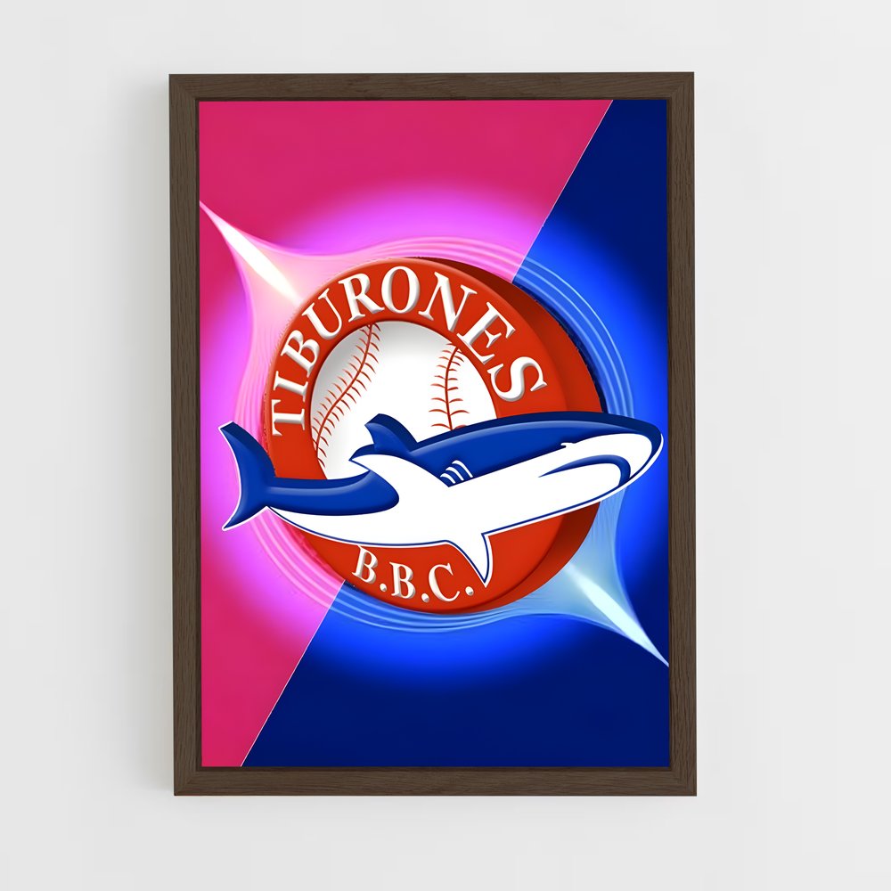 Poster Sharkball Fever – affiche Baseball (vue 5)